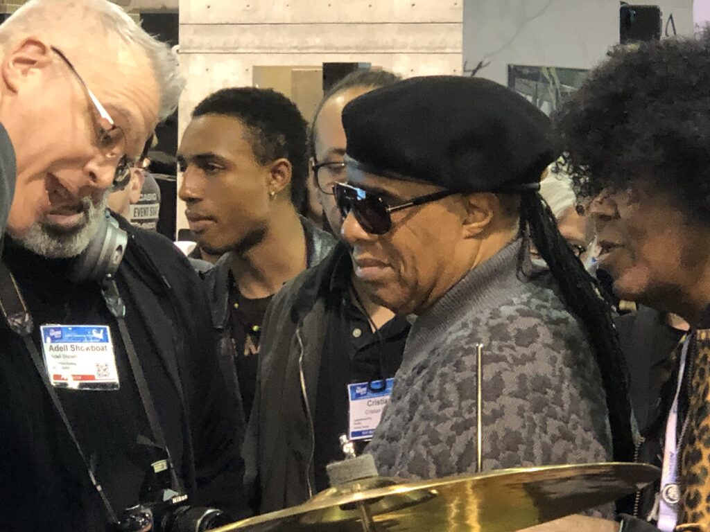 Stevie Wonder at NAMM 2023